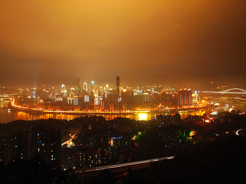 Chongqing, China. Photo: Sullivan Ng, used under Creative Commons License (By 2.0)