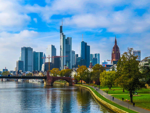 Skyline, Frankfurt, Germany. Photo: Kiefer via Flickr, used under Creative Commons License (By 2.0)
